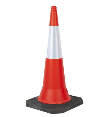 1meter & 5kgs PE Traffic Cone Reflective PVC Traffic Cone