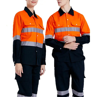 Jacket Workwear Uniforms Pants Shirt Workwear Construction Site with Hood Set Working Clothes