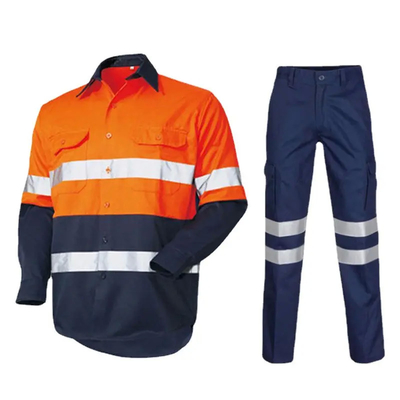 Jacket Workwear Uniforms Pants Shirt Workwear Construction Site with Hood Set Working Clothes