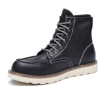 Casual Lace Up High Top Work Men'S Shoes