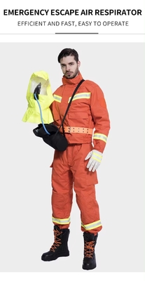 Emergency Escape Breathing Apparatus Fire Escape 3L Steel Cylinder Portable Compressed Air EEBD Fire Fighting Safety