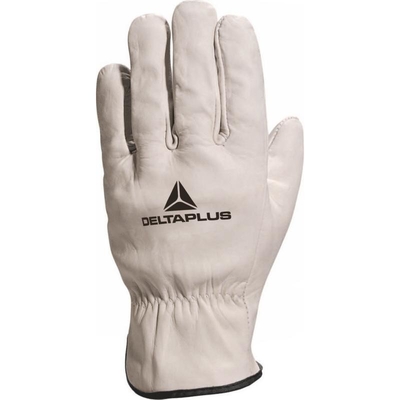 Deltaplus Cowhide Leather Hand Protective Safety Working Gloves for Men and women Driving&Handling